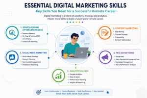 Essential digital marketing skills for remote careers